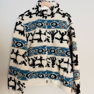 Aime Leon Dore ALD Full-Zip Heritage fleece Jacket Deep Pile Fleece